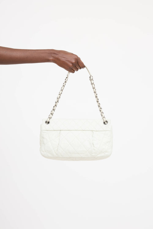 Chanel 2010 Leather Coco Pleats Bag