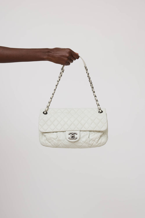 Chanel 2010 Leather Coco Pleats Bag