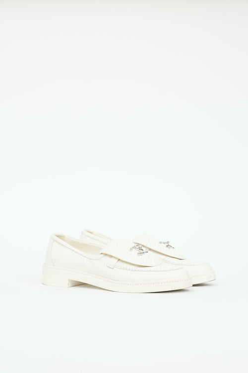 Chanel Quilted CC Turnlock Loafer