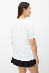 Chanel White & Multi Sequin T-Shirt