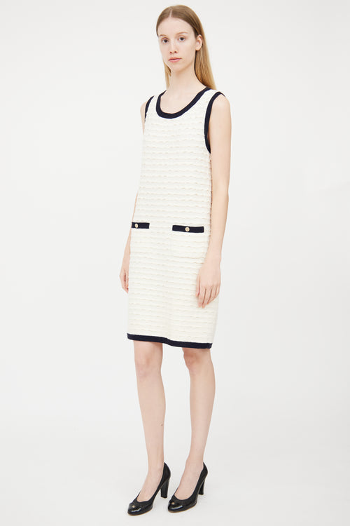 Chanel Cruise 2012 White & Navy Co-Ord Set