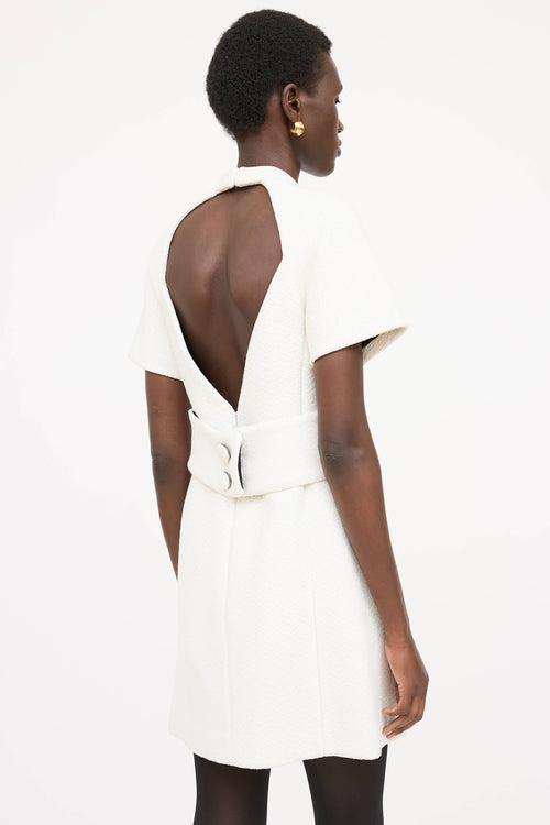 Proenza Schouler Boucle Belted Dress