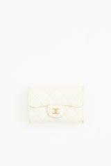 Chanel Caviar Leather Cardholder