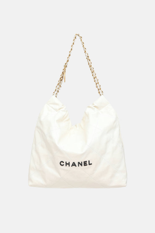 Shiny Leather Medium 22 Bag