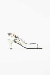 Chanel // Beige Leather Knotted Heel Pump – VSP Consignment