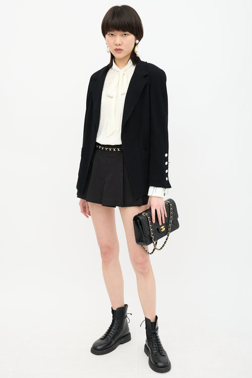 Chanel Wool Boucle Blazer