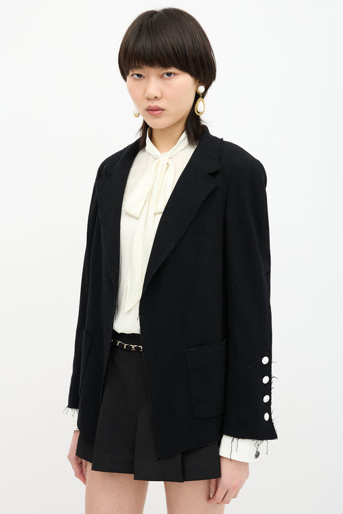 Chanel Wool Boucle Blazer