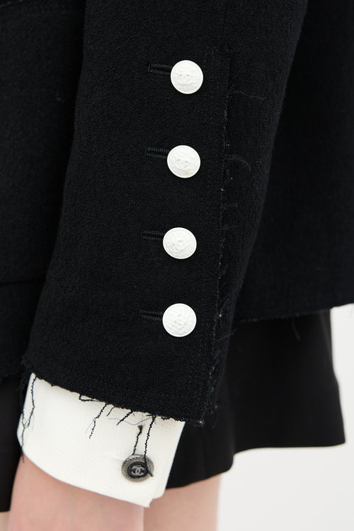 Chanel Wool Boucle Blazer