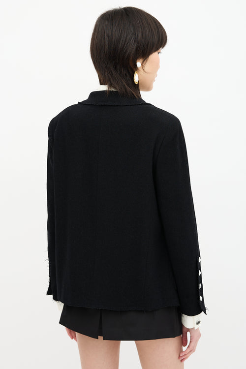 Chanel Wool Boucle Blazer