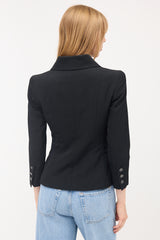 Chanel Wool CC Button Jacket