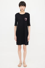 Chanel Wool Jersey T-Shirt Dress