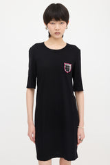 Chanel Wool Jersey T-Shirt Dress