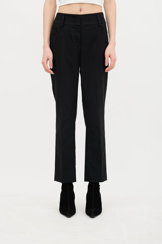 Chanel Wool & Cashmere Tapered Pant