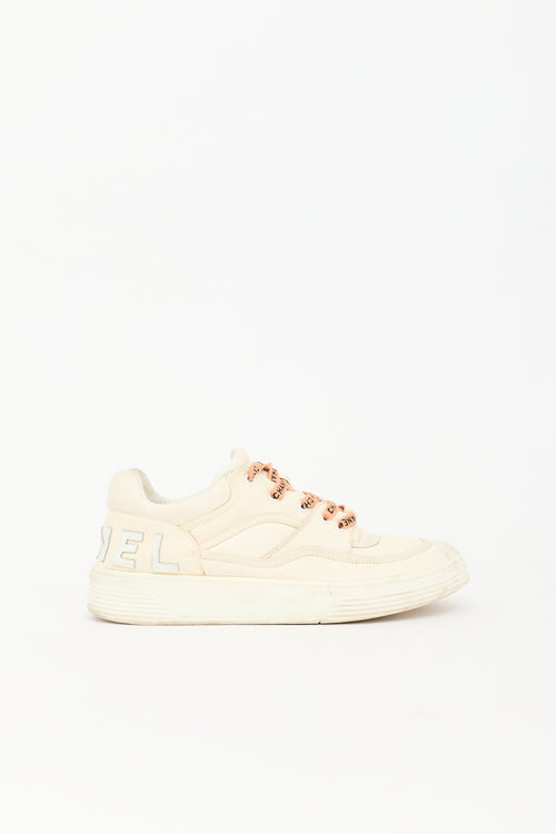 Chanel X Pharrell Leather Low Top Sneaker