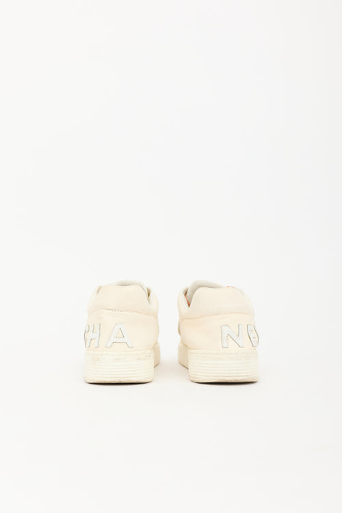 Chanel X Pharrell Leather Low Top Sneaker
