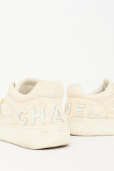 Chanel X Pharrell Leather Low Top Sneaker