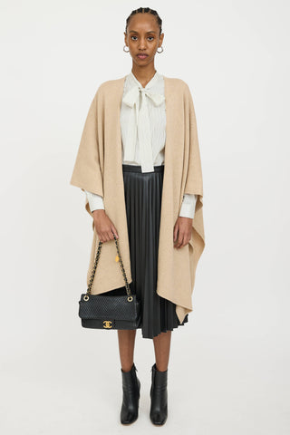 Chanel 2015 Leather Chevron Surpique Bag