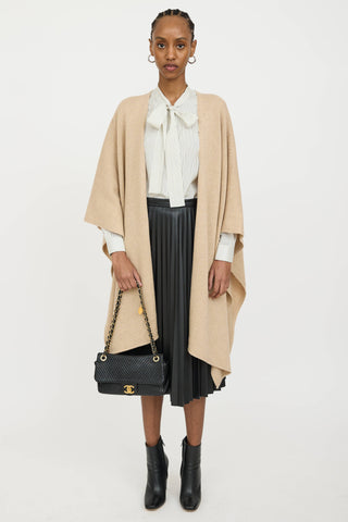 Chanel 2015 Leather Chevron Surpique Bag