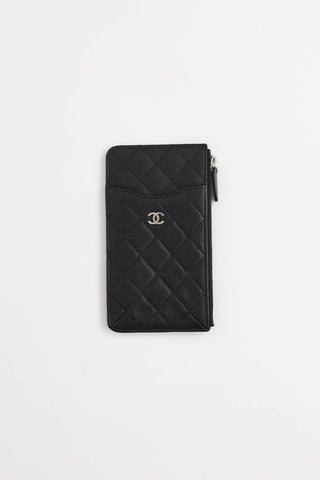 Chanel2018 Caviar Classic Flat Wallet