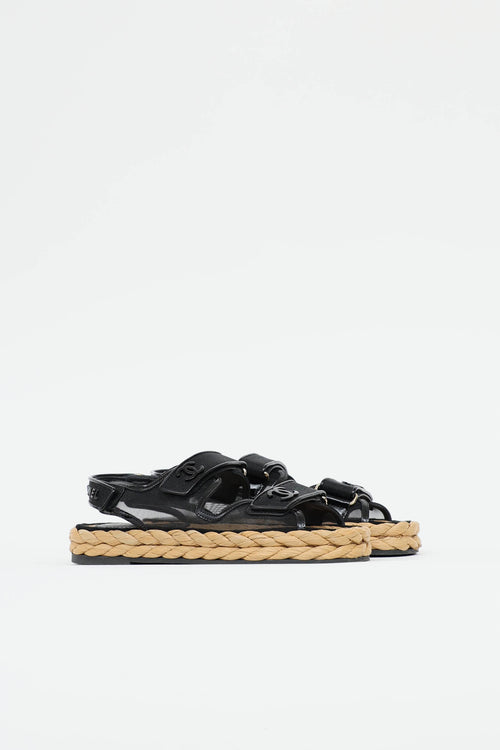 Mesh Espadrille Dad Sandal