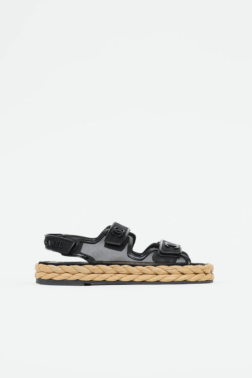 Mesh Espadrille Dad Sandal