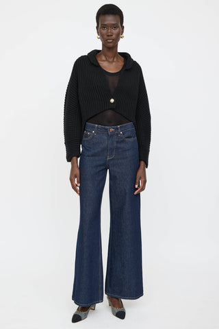 Chanel Cashmere Shawl Cardigan