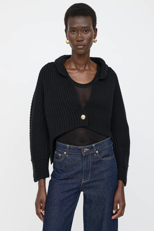 Chanel Cashmere Shawl Cardigan