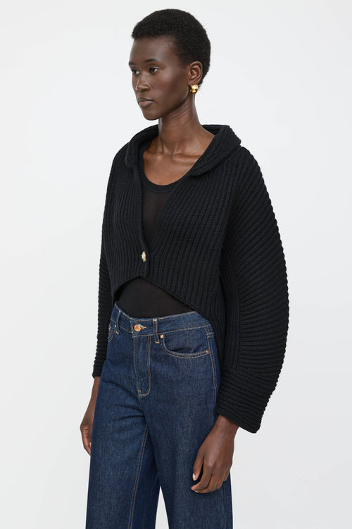 Chanel Cashmere Shawl Cardigan