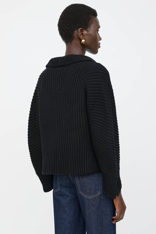 Chanel Cashmere Shawl Cardigan