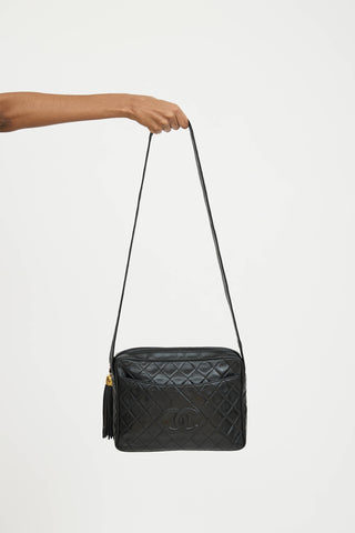 Chanel 1991 Tassel Logo Camera Bag