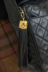 Chanel 1991 Tassel Logo Camera Bag
