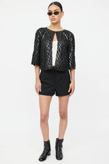 Chanel FW12 Lace Open Jacket