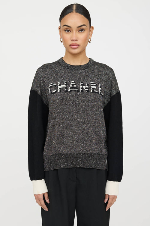 Chanel 2020 Metallic Sweater