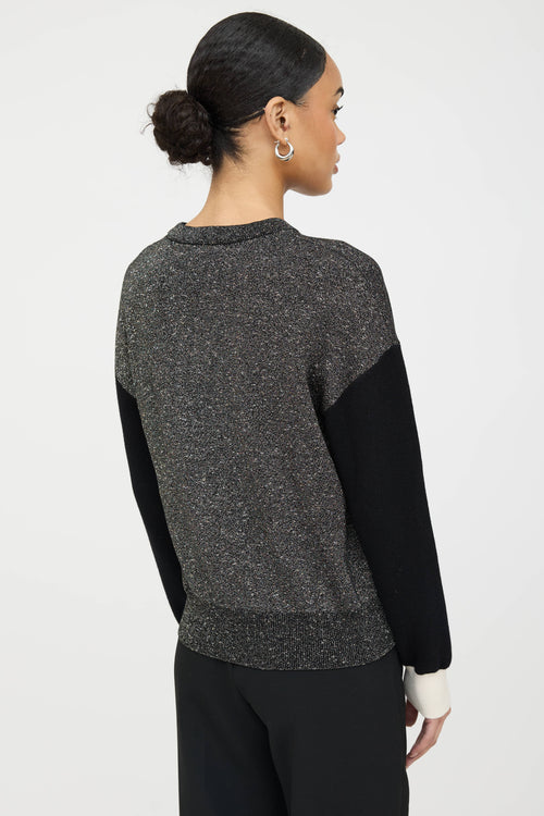 Chanel 2023 Metallic Sweater