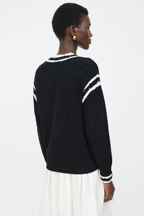Chanel Cashmere Logo Sweater