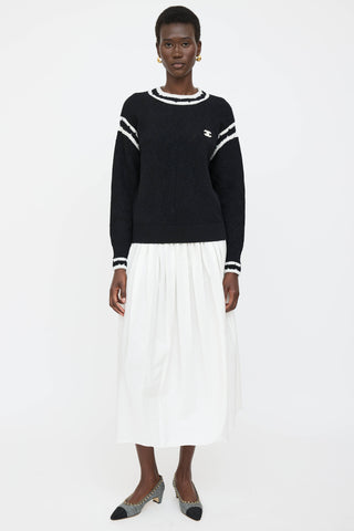 Chanel Cashmere Logo Sweater