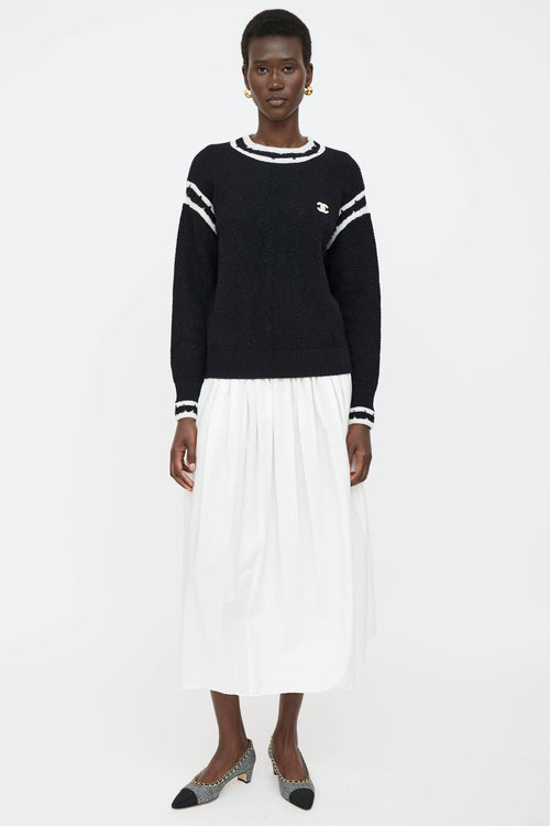 Chanel Cashmere Logo Sweater