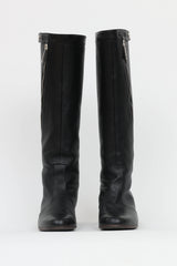 Chanel 2008 Leather Riding Boot