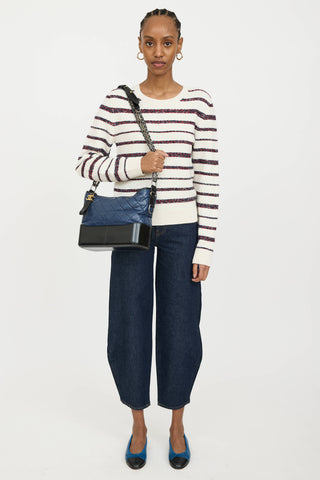 Chanel 2017 Leather Gabrielle Contrast Bag