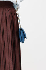 Chanel 2017 Quilted Leather Wallet on Chain Bag