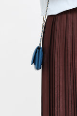 Chanel 2017 Quilted Leather Wallet on Chain Bag