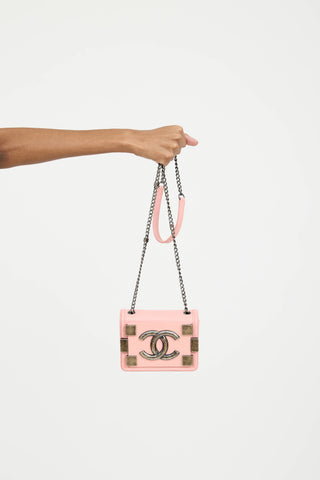 Chanel 2013 Leather Mini Boy Brick Bag