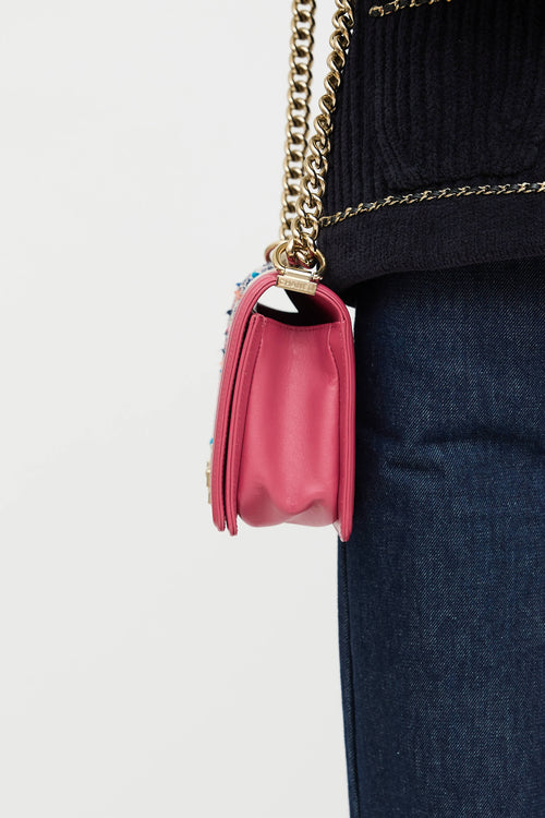 Chanel 2023 Medium Tweed Boy Bag