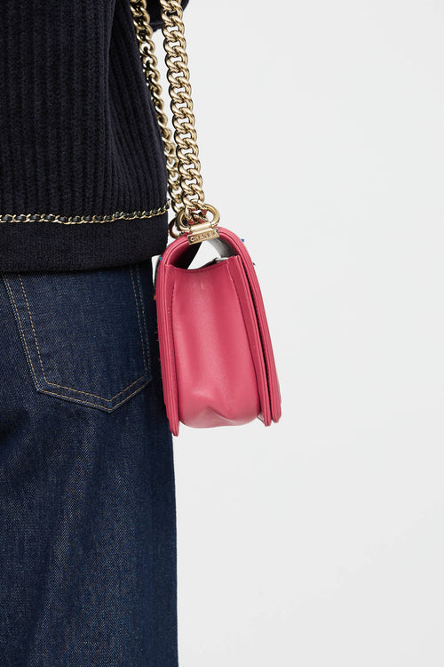 Chanel 2025 Medium Tweed Boy Bag