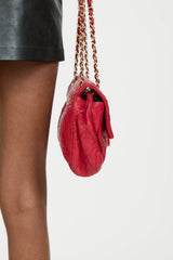 Chanel 2011 Leather Coco Pleats Bag