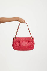 Chanel 2011 Leather Coco Pleats Bag