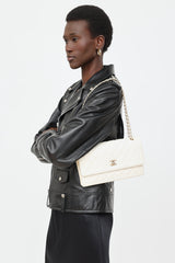 Chanel Leather Hanbok Flap Bag