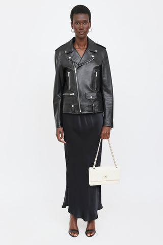 Chanel Leather Hanbok Flap Bag