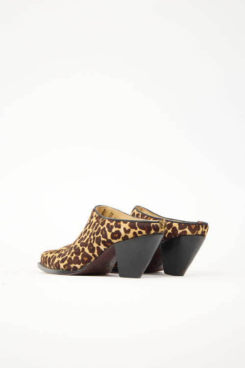 VSP Archive Printed Hair Mule