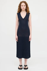 Malorie Urbanovitch Knit Maxi Dress